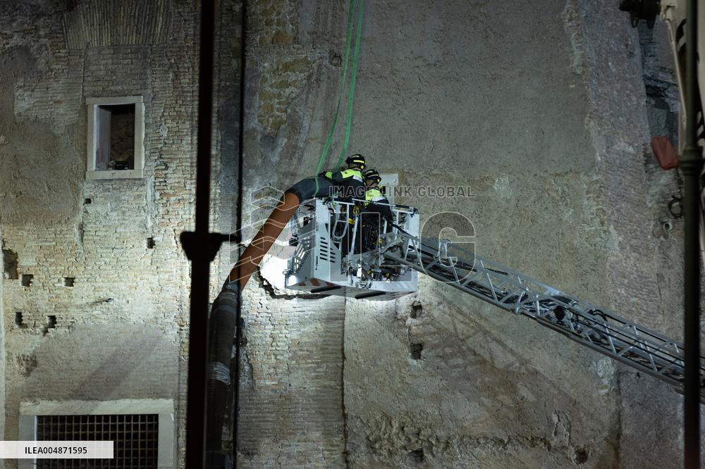 Worker Dies in Medieval Tower Collapse - Rome