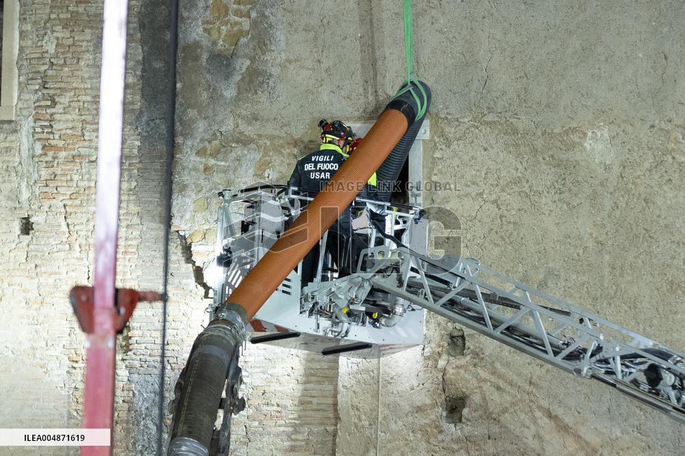 Worker Dies in Medieval Tower Collapse - Rome