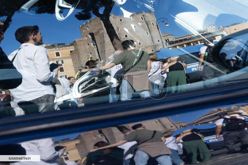 Worker Dies in Medieval Tower Collapse - Rome