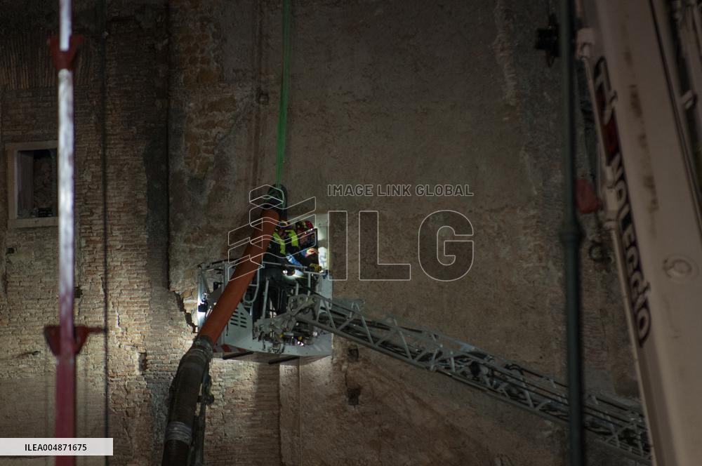 Worker Dies in Medieval Tower Collapse - Rome