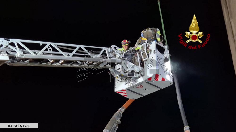 Worker Dies in Medieval Tower Collapse - Rome