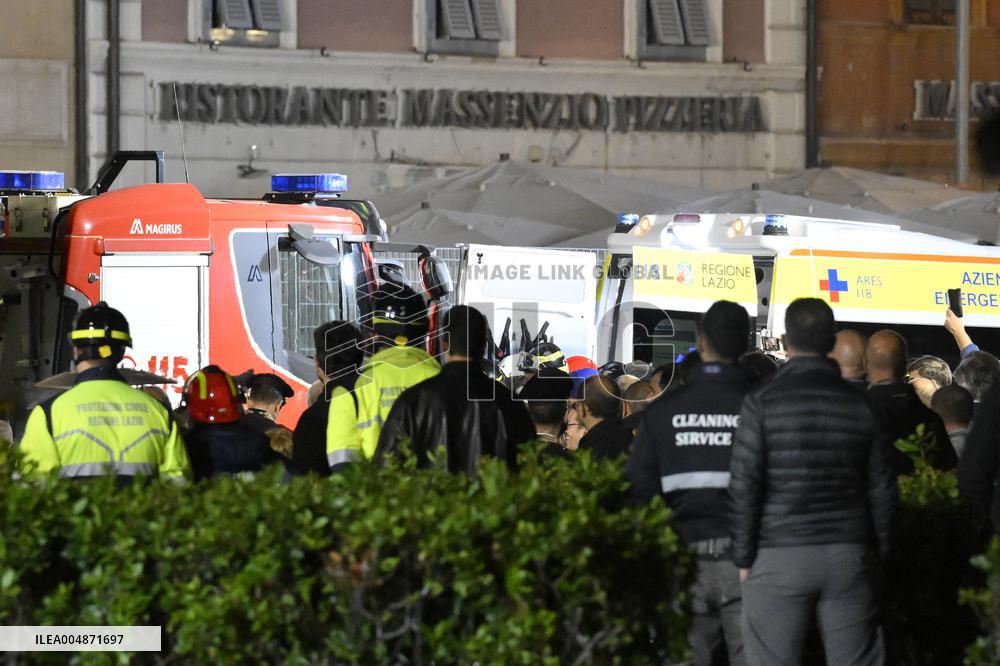 Worker Dies in Medieval Tower Collapse - Ro