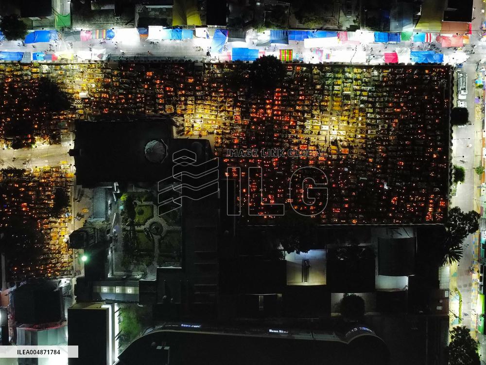 Visitors Attend Traditional Lighting Ceremony In San Andres Mixquic - Mexico City