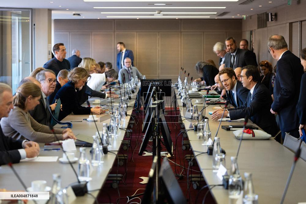 Meeting of the Work and Pensions Conference - Paris