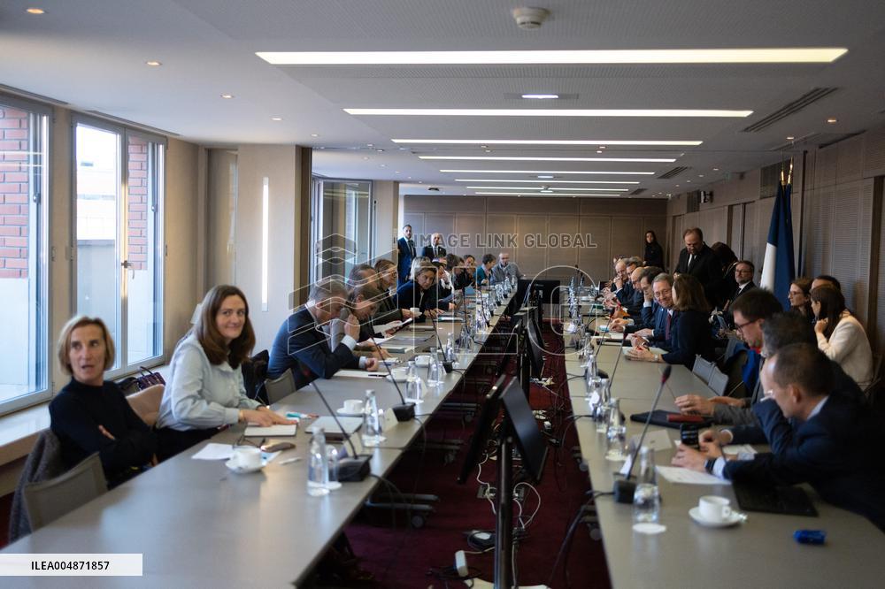 Meeting of the Work and Pensions Conference - Paris