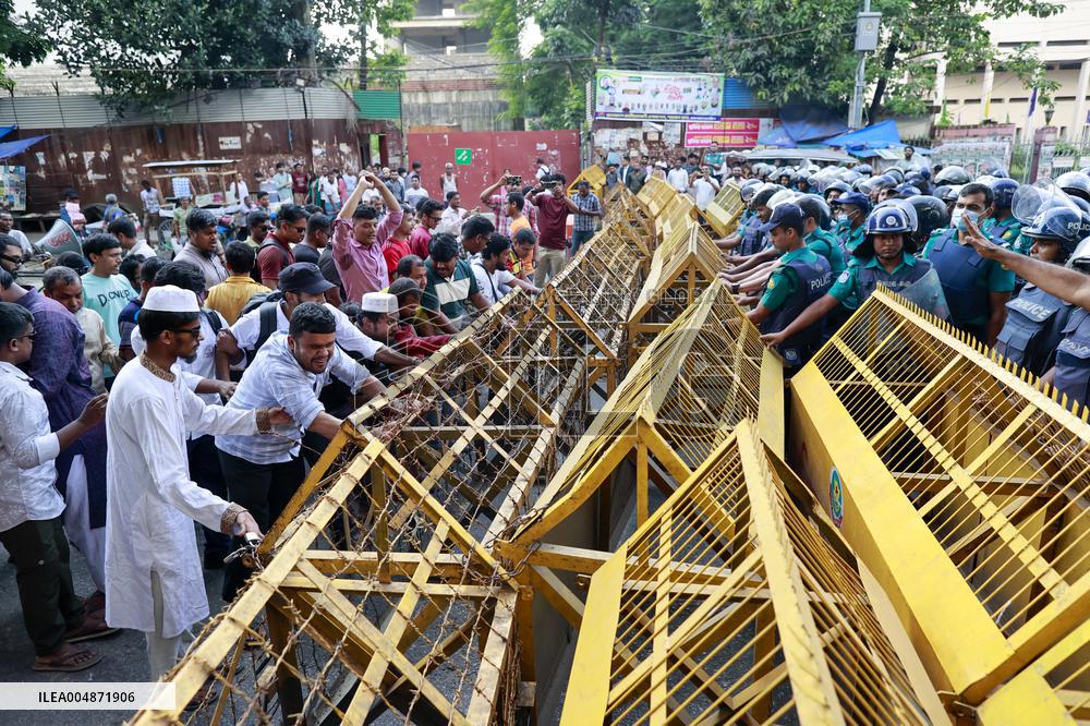 Protest March of Job-Seeking Disabled Graduates - Dhaka