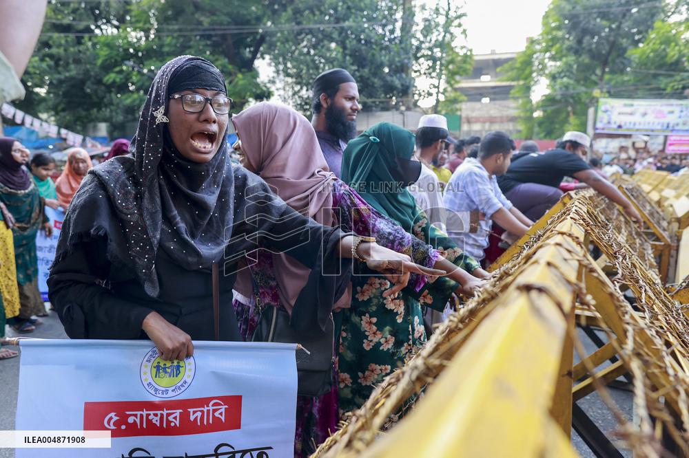 Protest March of Job-Seeking Disabled Graduates - Dhaka