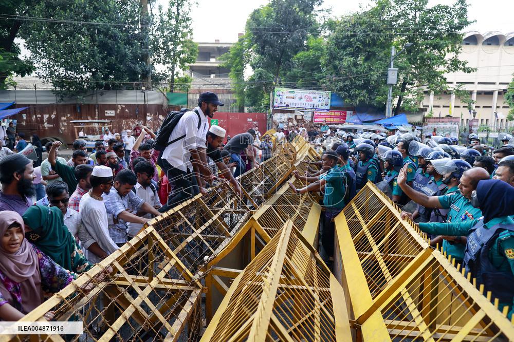 Protest March of Job-Seeking Disabled Graduates - Dhaka