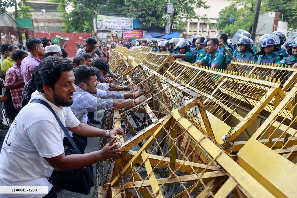 Protest March of Job-Seeking Disabled Graduates - Dhaka