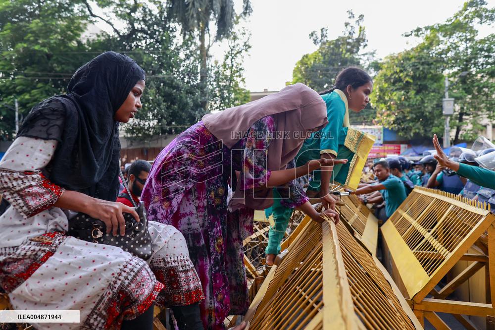 Protest March of Job-Seeking Disabled Graduates - Dhaka