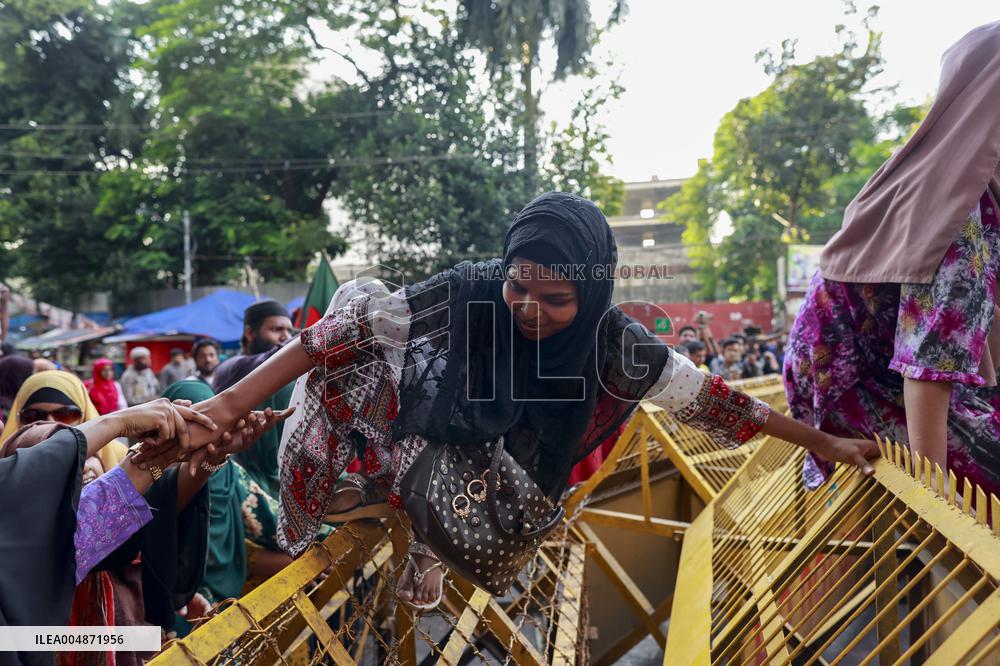 Protest March of Job-Seeking Disabled Graduates - Dhaka