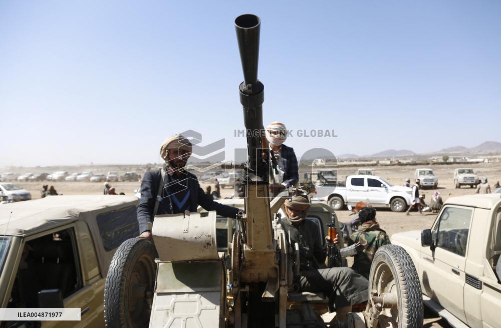 Protests Against Israel in Yemen - Sanaa