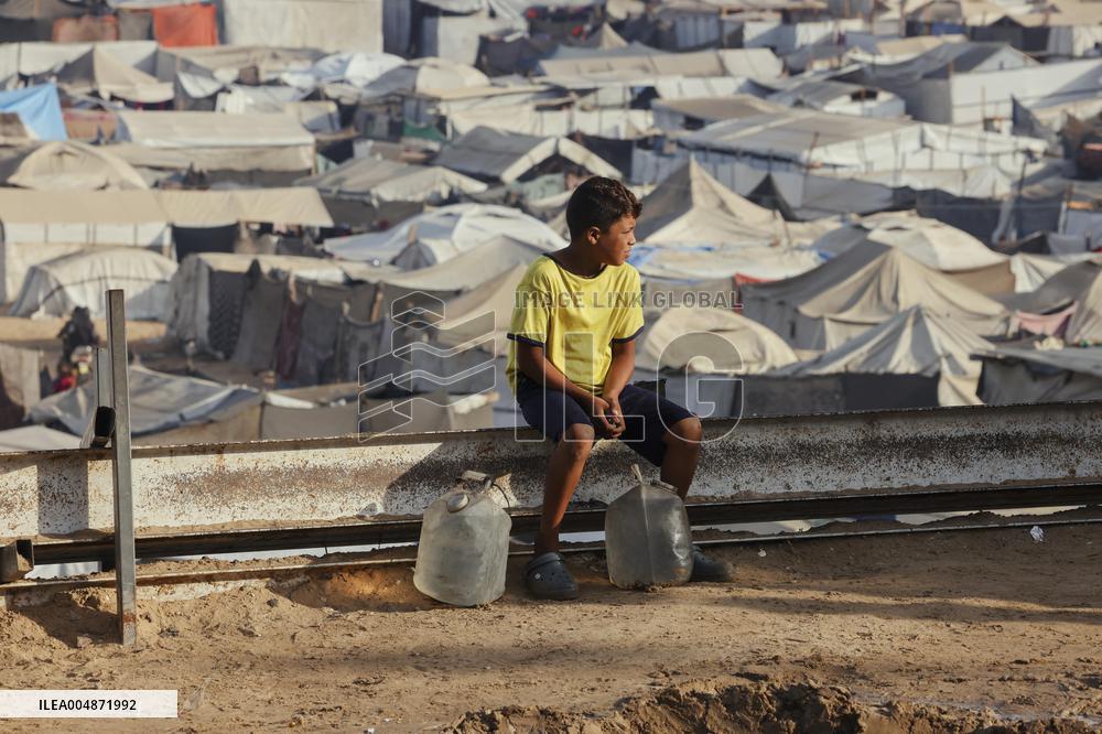 Meal and Water Distribution in Gaza