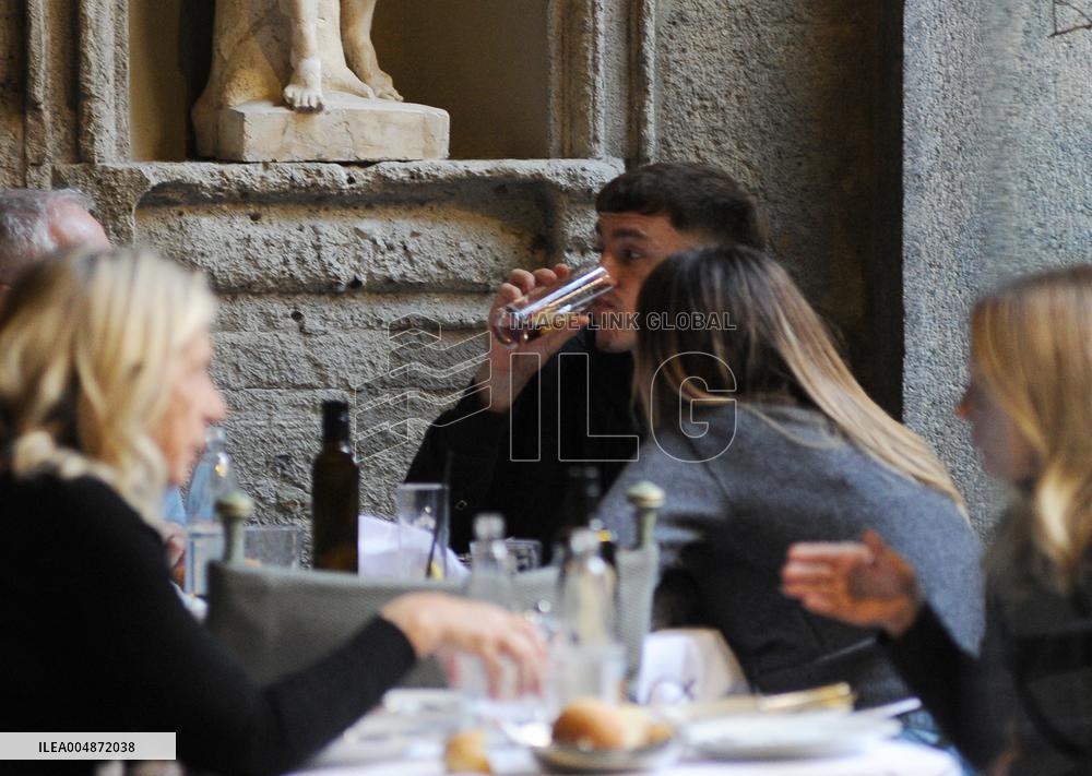 Alexis Saelemaekers Spotted In Milan With Family - Italy