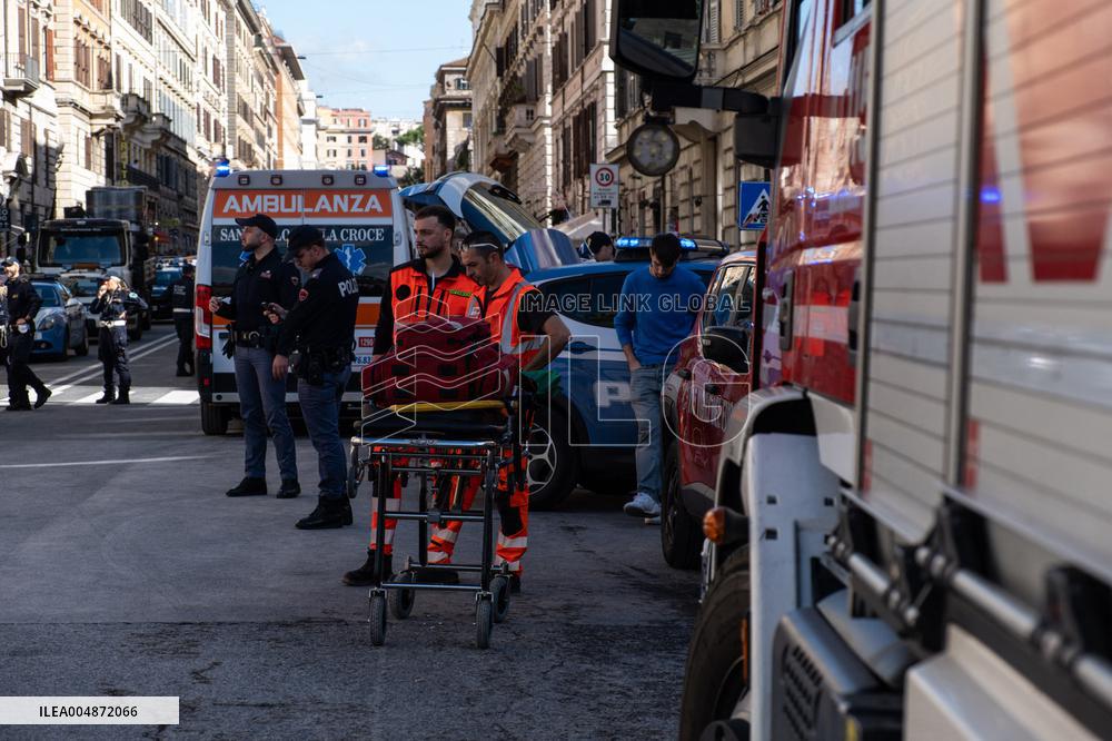 Worker Dies in Medieval Tower Collapse - Rome