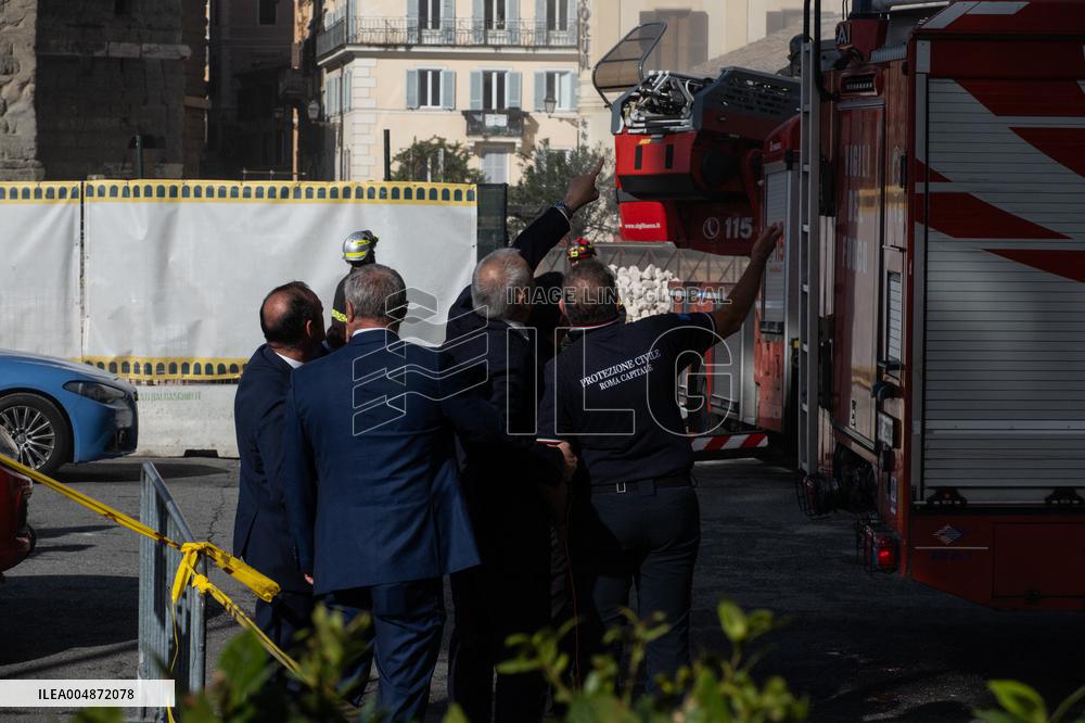 Worker Dies in Medieval Tower Collapse - Rome