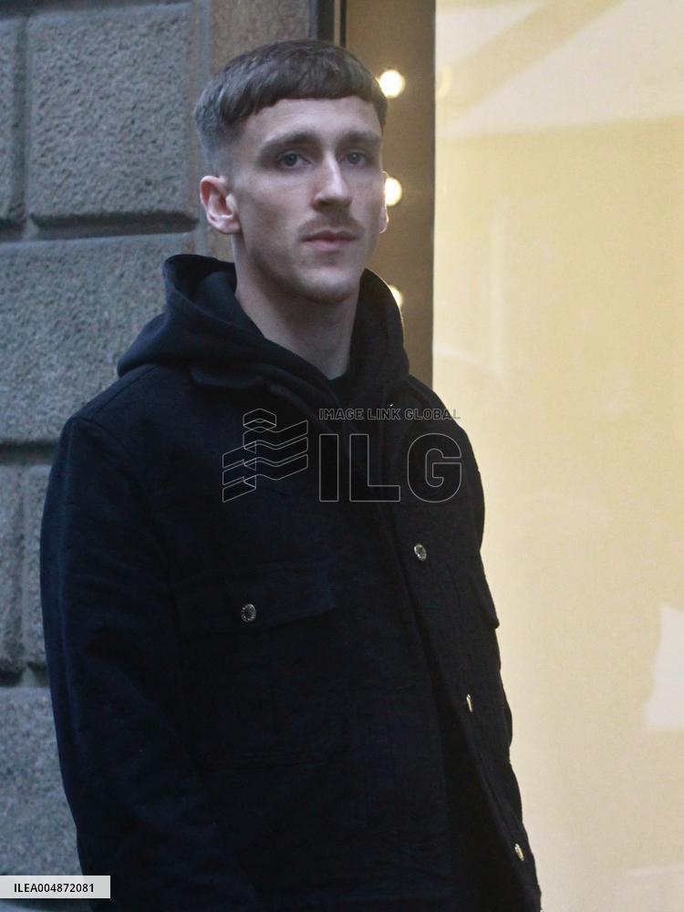 Alexis Saelemaekers Spotted In Milan With Family - Italy