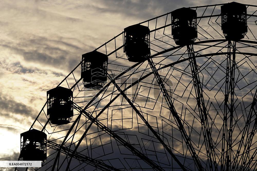 Illustration - Illuminated View Of Swings - Pushkar