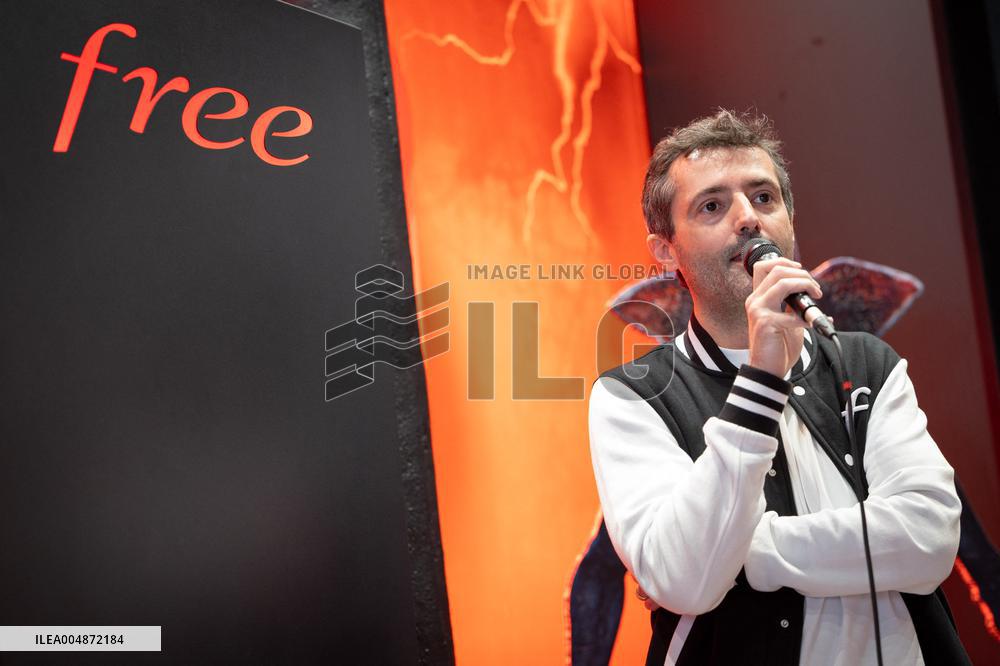 Launch of the limited-edition Stranger Things Freebox - Paris AJ