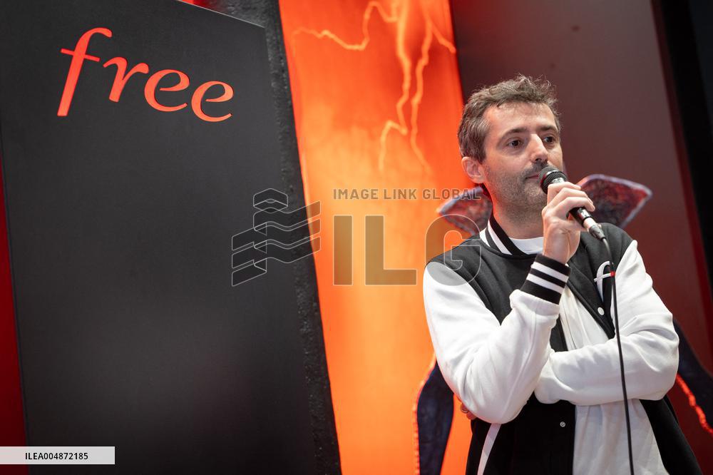 Launch of the limited-edition Stranger Things Freebox - Paris AJ