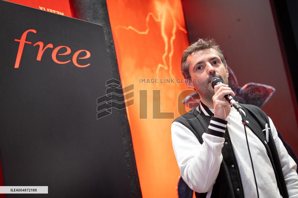 Launch of the limited-edition Stranger Things Freebox - Paris AJ