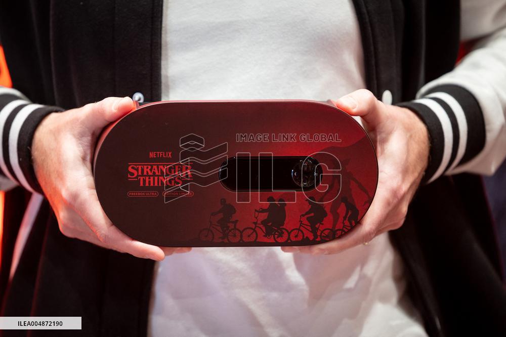 Launch of the limited-edition Stranger Things Freebox - Paris AJ