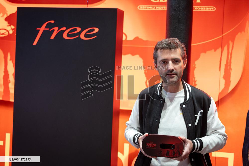 Launch of the limited-edition Stranger Things Freebox - Paris AJ