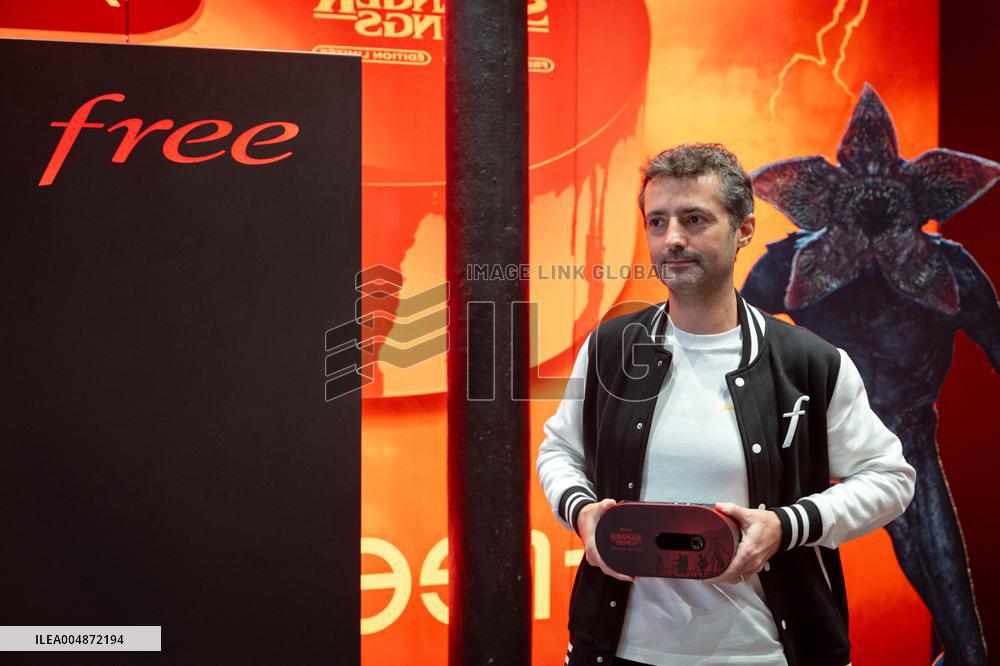 Launch of the limited-edition Stranger Things Freebox - Paris AJ