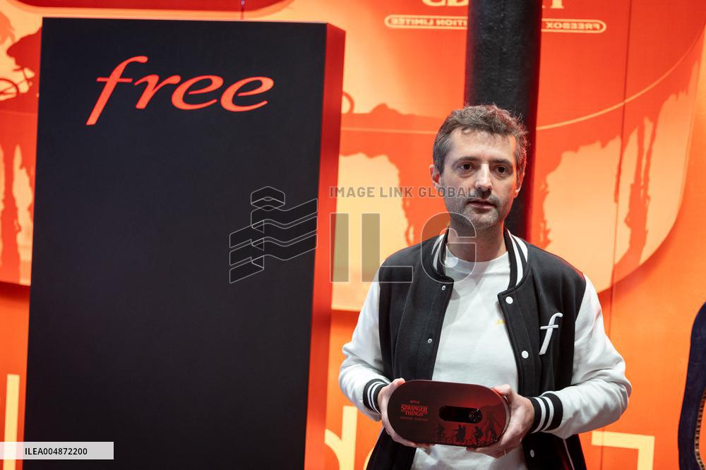 Launch of the limited-edition Stranger Things Freebox - Paris AJ