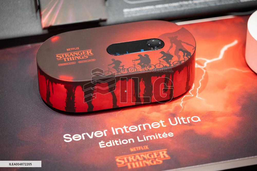 Launch of the limited-edition Stranger Things Freebox - Paris AJ
