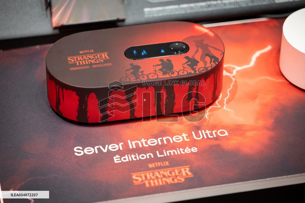 Launch of the limited-edition Stranger Things Freebox - Paris AJ