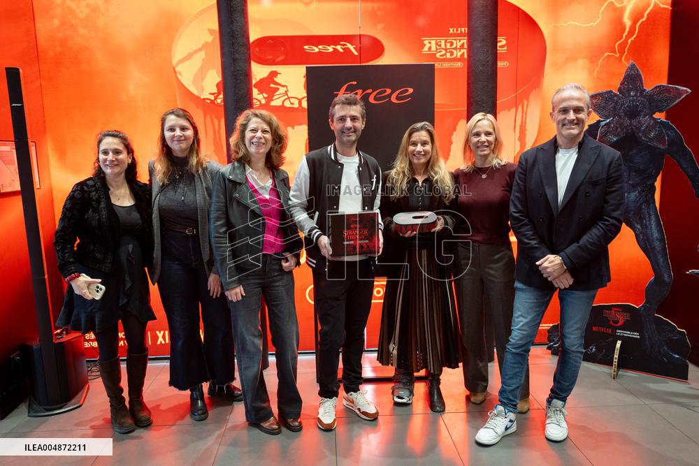 Launch of the limited-edition Stranger Things Freebox - Paris AJ