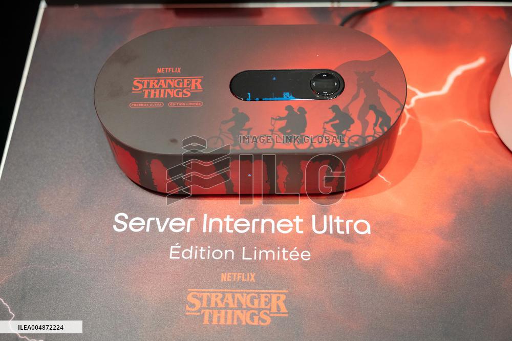 Launch of the limited-edition Stranger Things Freebox - Paris AJ
