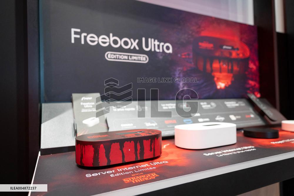 Launch of the limited-edition Stranger Things Freebox - Paris AJ
