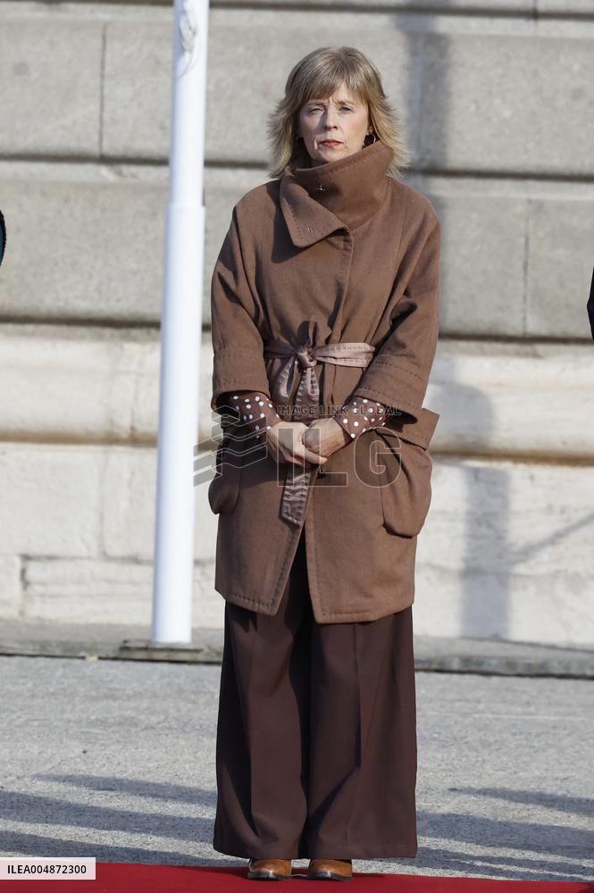 The Royal Couple Welcomes The Sultan of Oman - Madrid