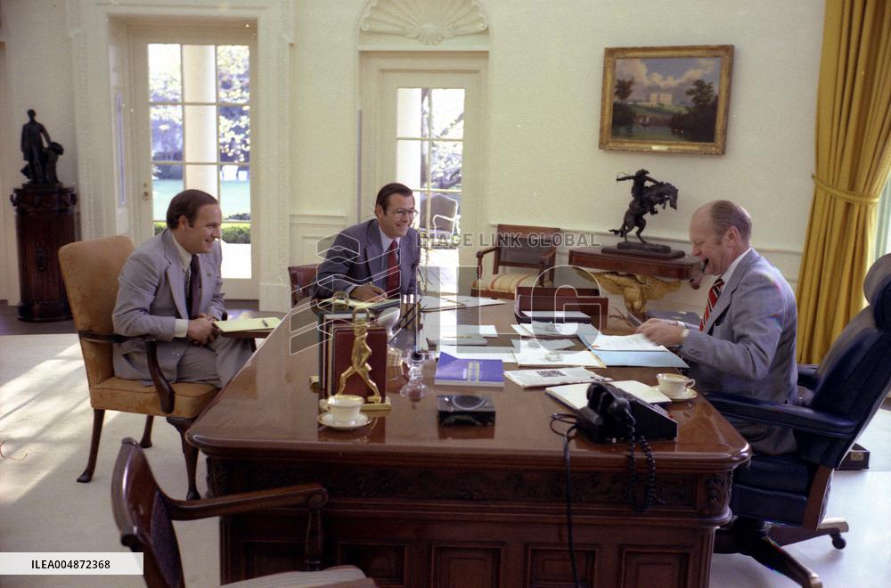 Ford Meets Cheney and Rumsfeld