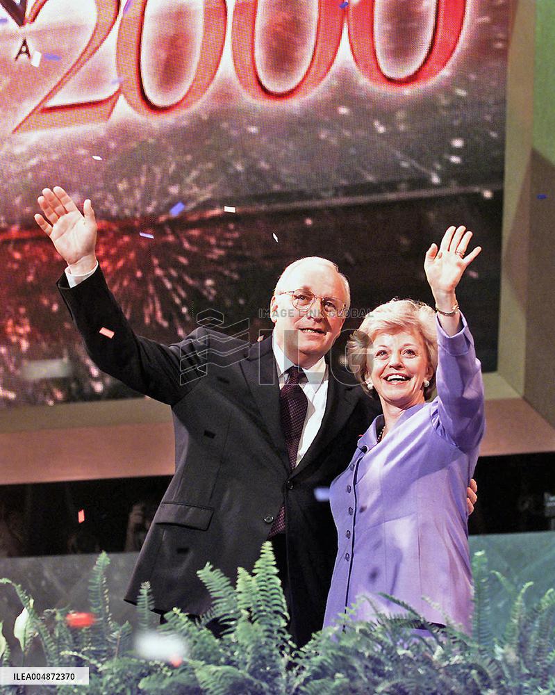 Cheney at 2000 GOP Convention
