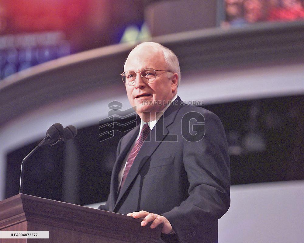 Cheney at 2000 GOP Convention