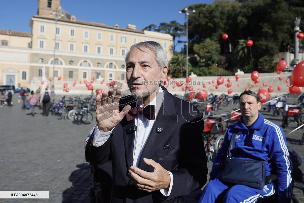 Flash Mob Against Medically Assisted Suicide - Rome