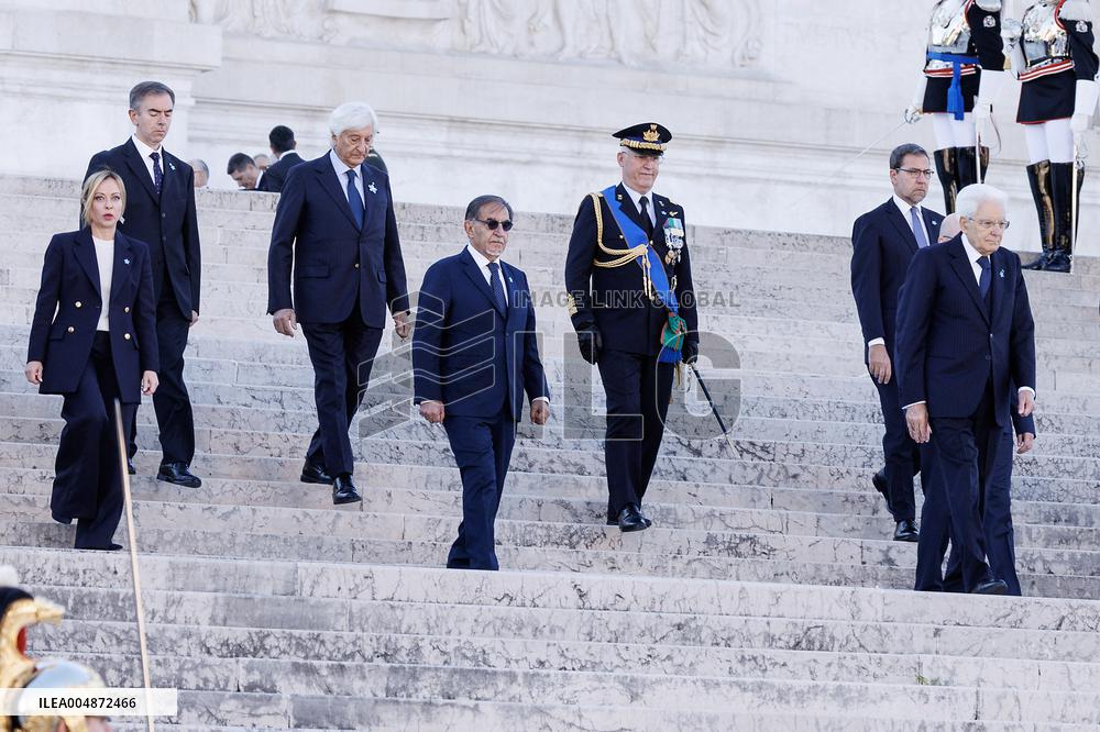 Celebration of National Unity and Armed Forces Day - Rome