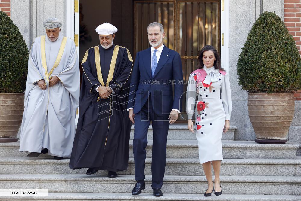 Royals Receive The Sultan of Oman - Spain