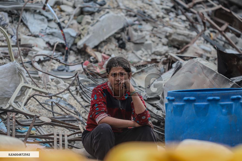 Life In The Ruins In Gaza After Ceasefire - Palestine