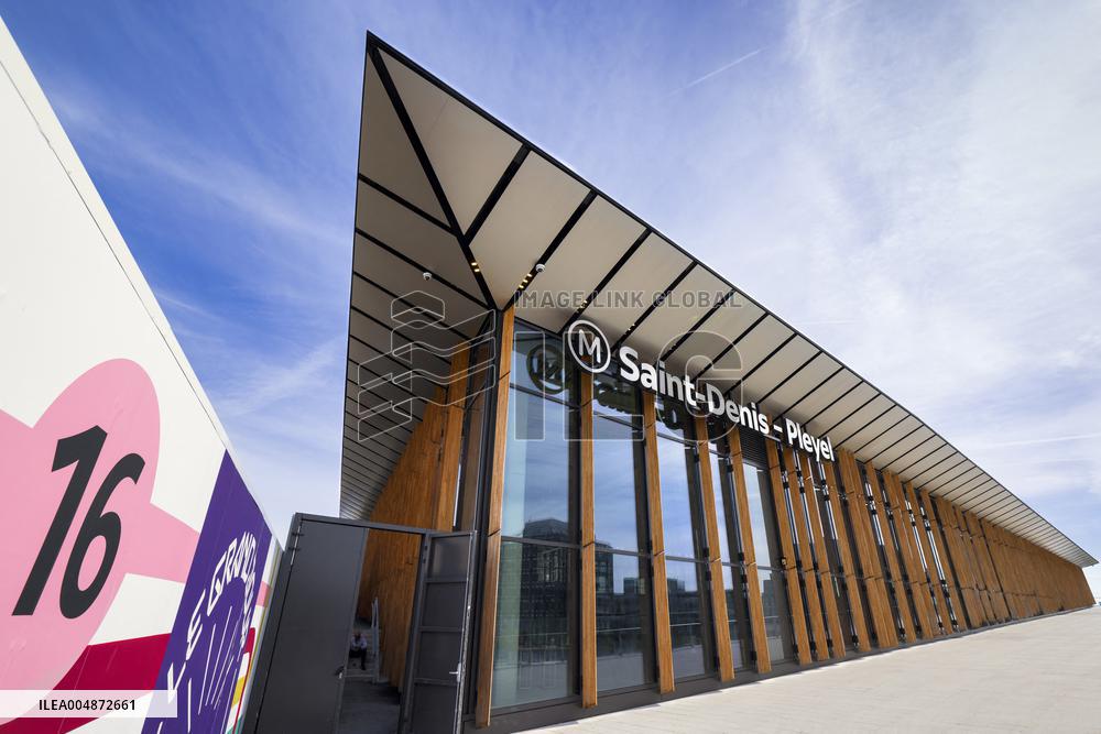 Illustration - Saint-Denis Pleyel Station - Paris Express