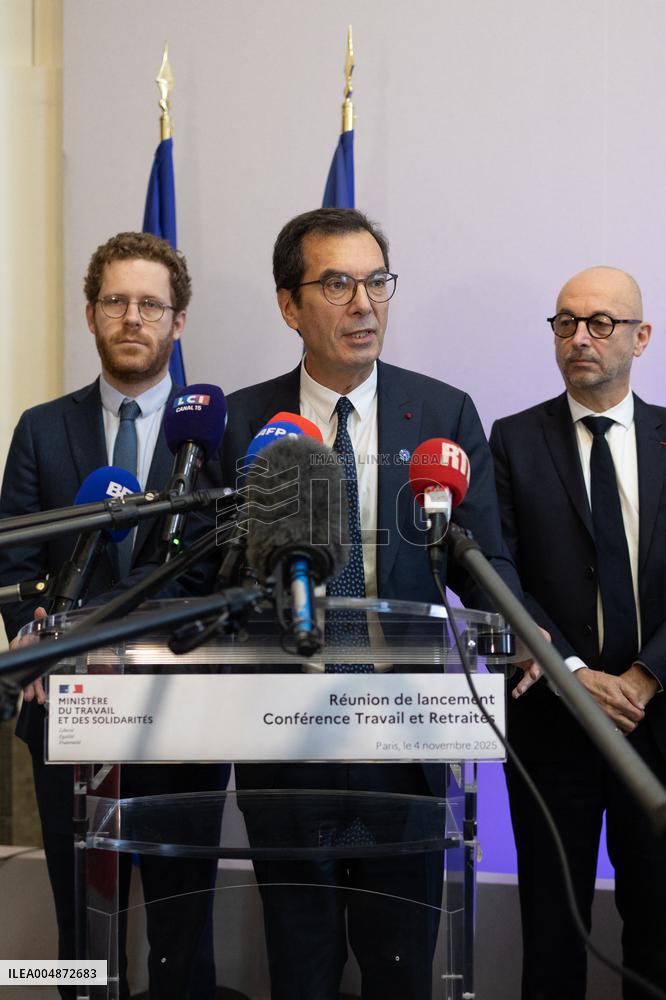 Meeting of the Work and Pensions Conference - Paris