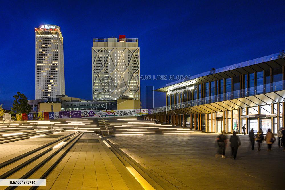Illustration - Saint-Denis Pleyel Station - Paris Express