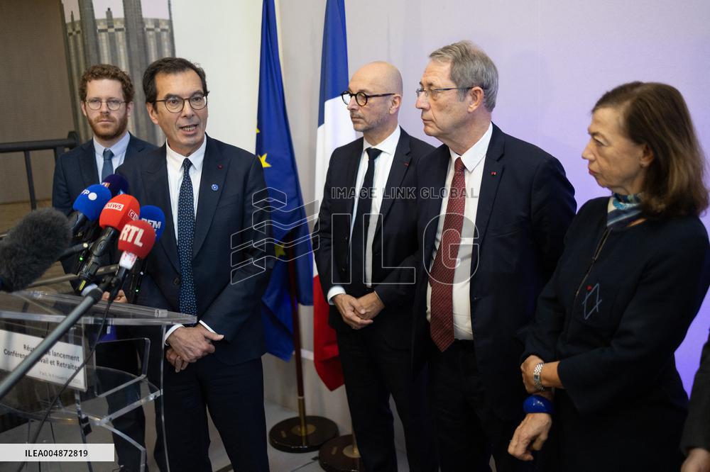 Meeting of the Work and Pensions Conference - Paris