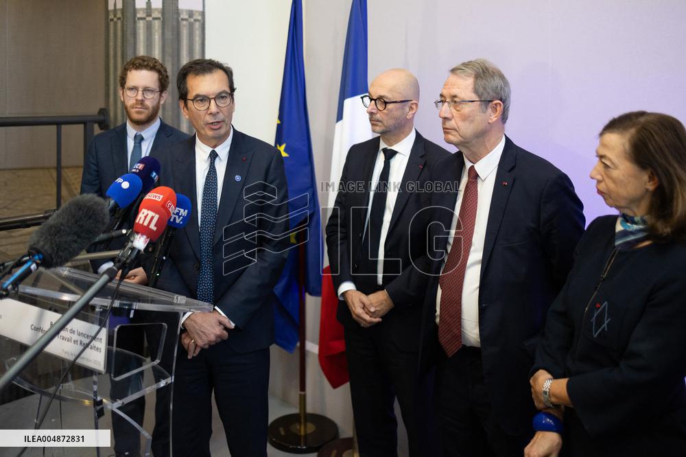 Meeting of the Work and Pensions Conference - Paris