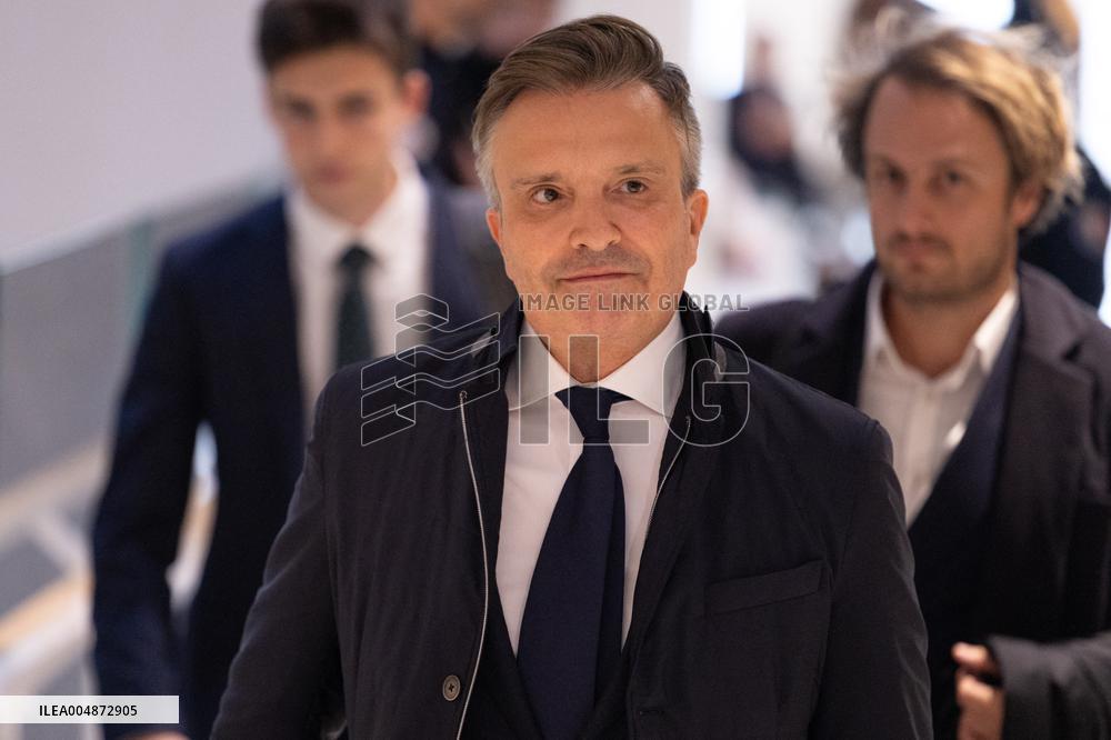 Lafarge trial opening day - Paris