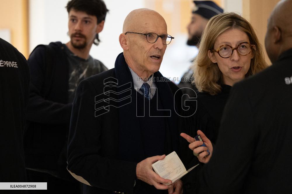 Lafarge trial opening day - Paris