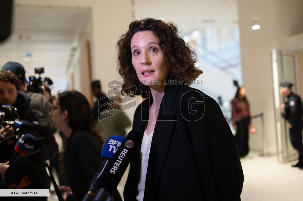 Lafarge trial opening day - Paris